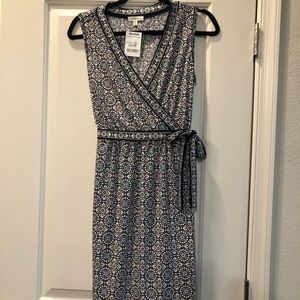 Navy blue womens dress